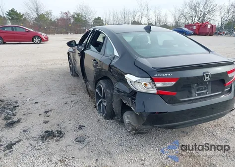 2020 Honda Accord Sport z USA, uszkodzony, nr VIN 1HGCV1F37LA140052